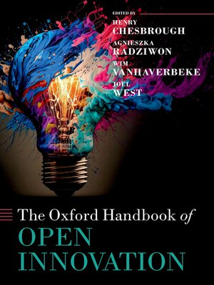 cover image of The Oxford Handbook of Open Innovation
